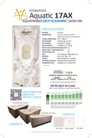AquaTrainer 17AX Swim Spa