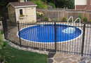 Latham Rockwood Semi-Inground Pool