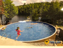 Latham Rockwood Semi-Inground Pool