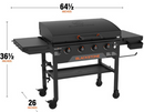 36″ XL Original Series Griddle with Hood ( Back in Stock Soon)