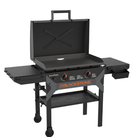 Iron Forged 28in Griddle Cooking Station with Hood ( Back in Stock Soon)