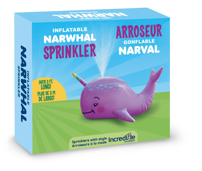 Giant Narwhal Float Sprinkler