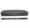 Hydropool Headrest/Pillow - Self Clean, Rectangle - Charcoal