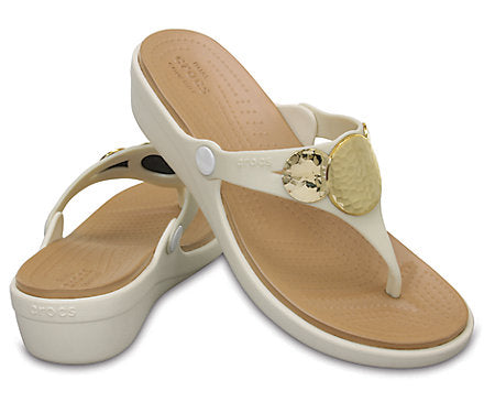 Women's Sanrah Embellished Wedge Flip